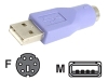 StarTech.com GC46MFKEY PS/2 Female to USB Male Keyboard Adapter