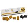 Xerox Genuine 5 Yellow Plus 2 Free Black ColorStix Ink Sticks for Phaser 850 Series Printers