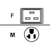 American Power Conversion IEC C19 to NEMA 5-20P Power Cord 7.874 ft