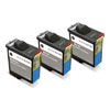 DELL J740 3-Pack: 3 Standard Capacity Black Ink ( Series 3 )