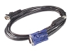 American Power Conversion KVM USB Cable - 12 ft