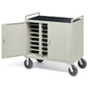 Bretford Manufacturing Inc. LAP24ERBBA-GM 24-Unit Notebook Storage Cart with 8-inch Casters