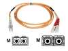 TrippLite LC/SC MultiMode Duplex Fiber Optic Cable 6.56 ft