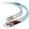 Belkin Inc LC/ST 10 Gigabit Aqua Fiber Patch Cable 6.56 ft