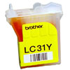 Brother LC31Y Yellow Ink Cartridge for Select IntelliFAX Color Inkjet Fax and Multifunction Centers