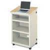 Bretford Manufacturing Inc. LECT2-RNGM Basics 3-Shelf Mobile Lectern