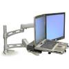 Ergotron LX Dual Desk Mount Arm Black