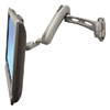 Ergotron LX Silver Wall Mount Arm