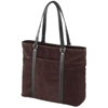 Mobile Edge METL08 Chocolate Suede Ultra Tote Notebook Bag