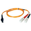 TrippLite MTRJ/SC Multimode Duplex Fiber Patch Cable - 10 ft