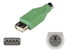 CABLES TO GO Male to Female USB / PS/2 Adapter