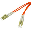 CABLES TO GO Multimode LC/LC Duplex Fiber Patch Cable with Clips 3.28 ft