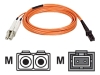 TrippLite Multimode LC/MTRJ Duplex Fiber Patch Cable - 9.84