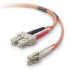 Belkin Inc Multimode LC/SC Duplex Fiber Patch Cable - 16.4 ft