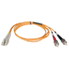 TrippLite Multimode LC/ST Duplex Fiber Patch Cable 9.84 ft