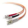 Belkin Inc Multimode ST/LC Duplex Fiber Patch Cable 32.81 ft