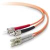 Belkin Inc Multimode ST/LC Duplex Fiber Patch Cable 6.56 ft