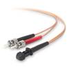 Belkin Inc Multimode ST/MTRJ Duplex Fiber Patch Cable - 6.56 ft