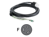 American Power Conversion NEMA L6-30 Whip Black Power Cable - 5 ft