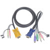 IOGEAR PS/2 KVM Cable for GCS1732/ GCS1734/ GCS1758 KVM Switches - 10 ft