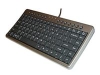 Adesso PS/2 Mini Multimedia Keyboard Black