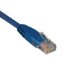 TrippLite RJ-45 Blue CAT-5e UTP Patch Cable - 7 ft