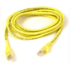 Belkin Inc RJ-45 CAT 6 Snagless Molded Yellow Patch Cable 3 ft
