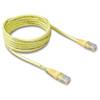 Belkin Inc RJ-45 CAT5e Snagless Molded Yellow Patch Cable - 20 ft