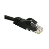 CABLES TO GO RJ-45 CAT6 550 MHz Snagless Black Patch Cable - 7 ft