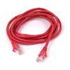 Belkin Inc RJ-45 CAT6 Snagless Molded Red Patch Cable - 7 ft