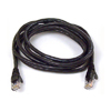 Belkin Inc RJ-45 FastCAT 5e Snagless Molded Black Patch Cable - 50 ft