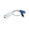 CABLES TO GO RJ-45 to HD15/USB A Female-to-Male Smart Cat5 Remote Interface Cable for Minicom KVM Switches