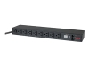 American Power Conversion RM PDU METERED 1U 15A-100/120V 8 5-15 RCPTLS