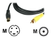 StarTech.com S-Video to Composite Video Cable - 10 ft