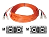 TrippLite SC/SC 50/125 micron Duplex MultiMode Fiber Optic Cable 3 ft