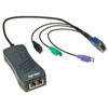 LANTRONIX SecureLinx Spider 1-Port Remote KVM-over-IP Switch with PS/2 and USB Connectors