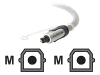 Belkin Inc Silver Series TOS Link Male/Male PureAV Fiber Optic Audio Cable - 4 ft