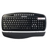 Unotron Inc SpillSeal 2.4GHz Washable Wireless Keyboard - Black
