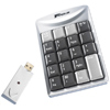 Targus Stow-N-Go Wireless Keypad - Silver/Black