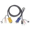 IOGEAR USB KVM Cable for GCS1732 GCS1734 and GCS1758 15 ft