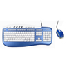 Saitek Industries USB Keyboard and Mouse Combo - Blue