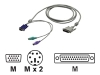 RARITAN COMPUTER Ultra Thin PS/2 KVM Cable 30 ft