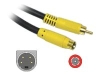 CABLES TO GO Value Series Bi-Directional S-Video to RCA Cable - 50 ft