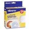 Memorex White CD/DVD Sleeves 100-Pack