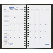 07/'08 Staples Monthly Academic  Planner, 3" x 6"