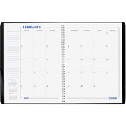 07/'08 Staples Monthly Academic Planner, 8" x 11"