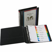 1 1/2" DXL D-Ring View Binder, Black