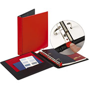 1 1/2" EasyOpen D-Ring Binder, Red