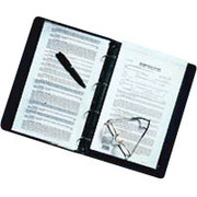 1" Avery Legal 4-Ring Round-Ring Binder, Black