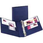 1" Durable D-Ring Binder, Blue